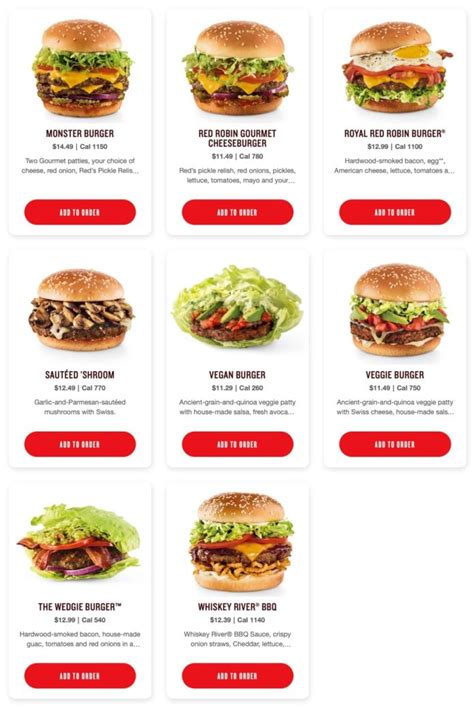 res.robin|red robins menu with prices.